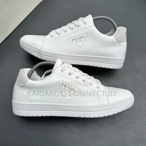 Premium Unisex Prada Triangle Logo Sneakers