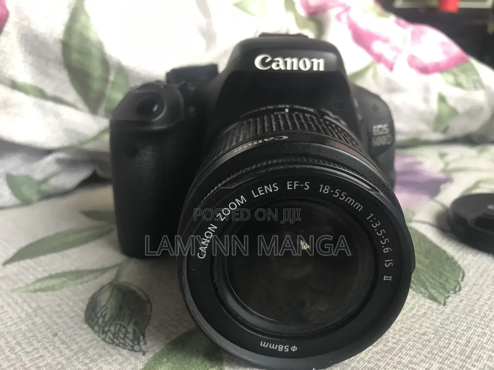 Canon EOS 600D (Rebel T3i) + 18-55mm IS II Lens - Very Clean Condition