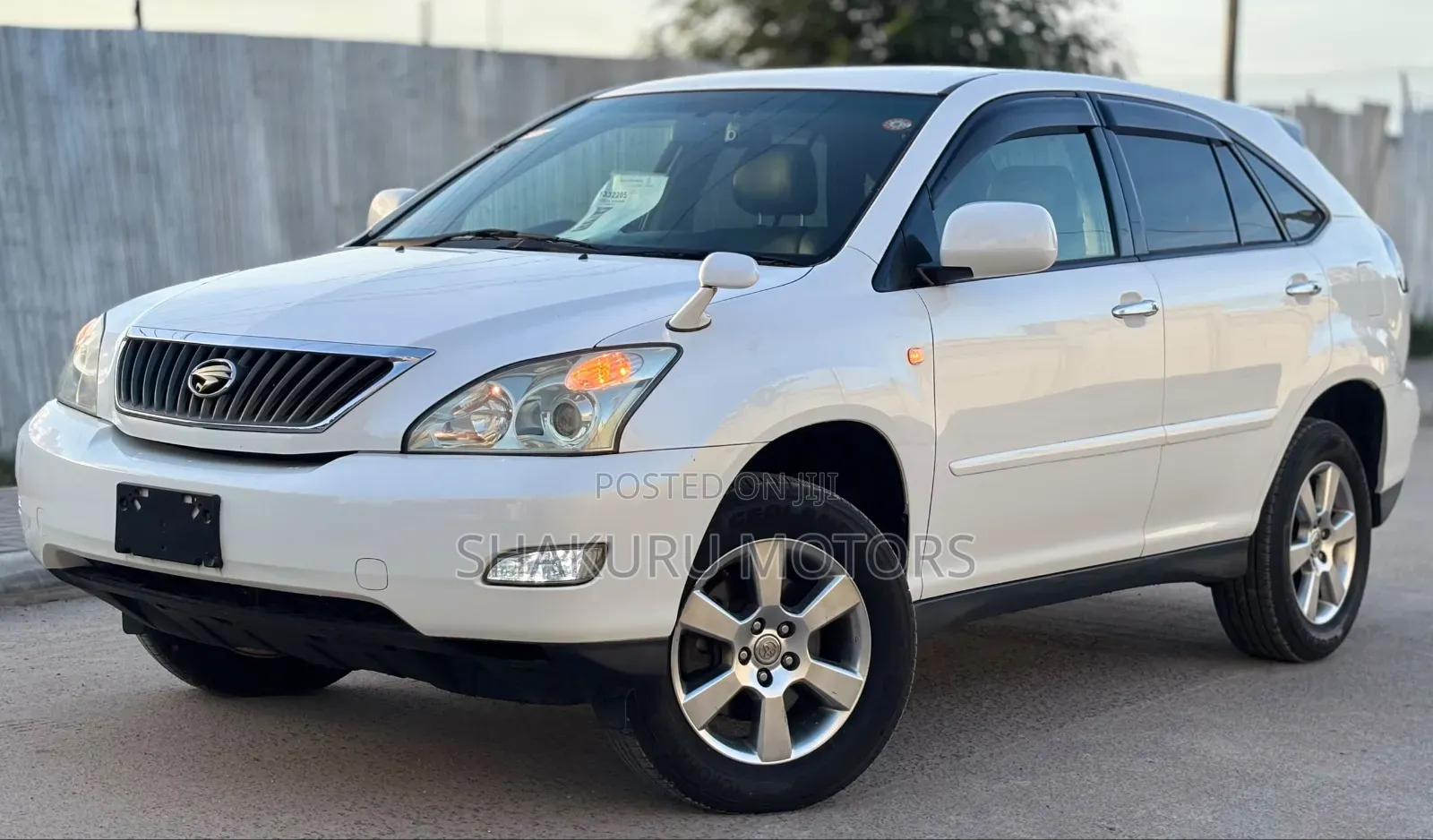 Toyota Harrier 2008 White