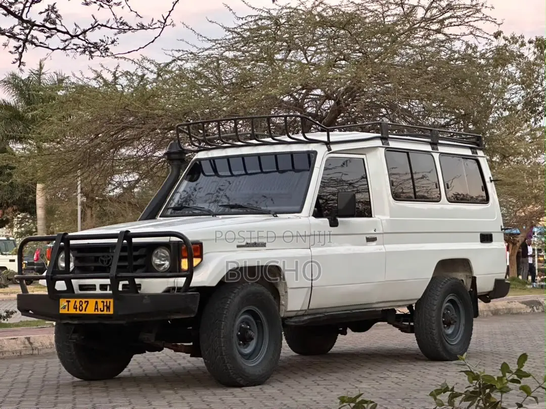 Toyota Land Cruiser 1989 White