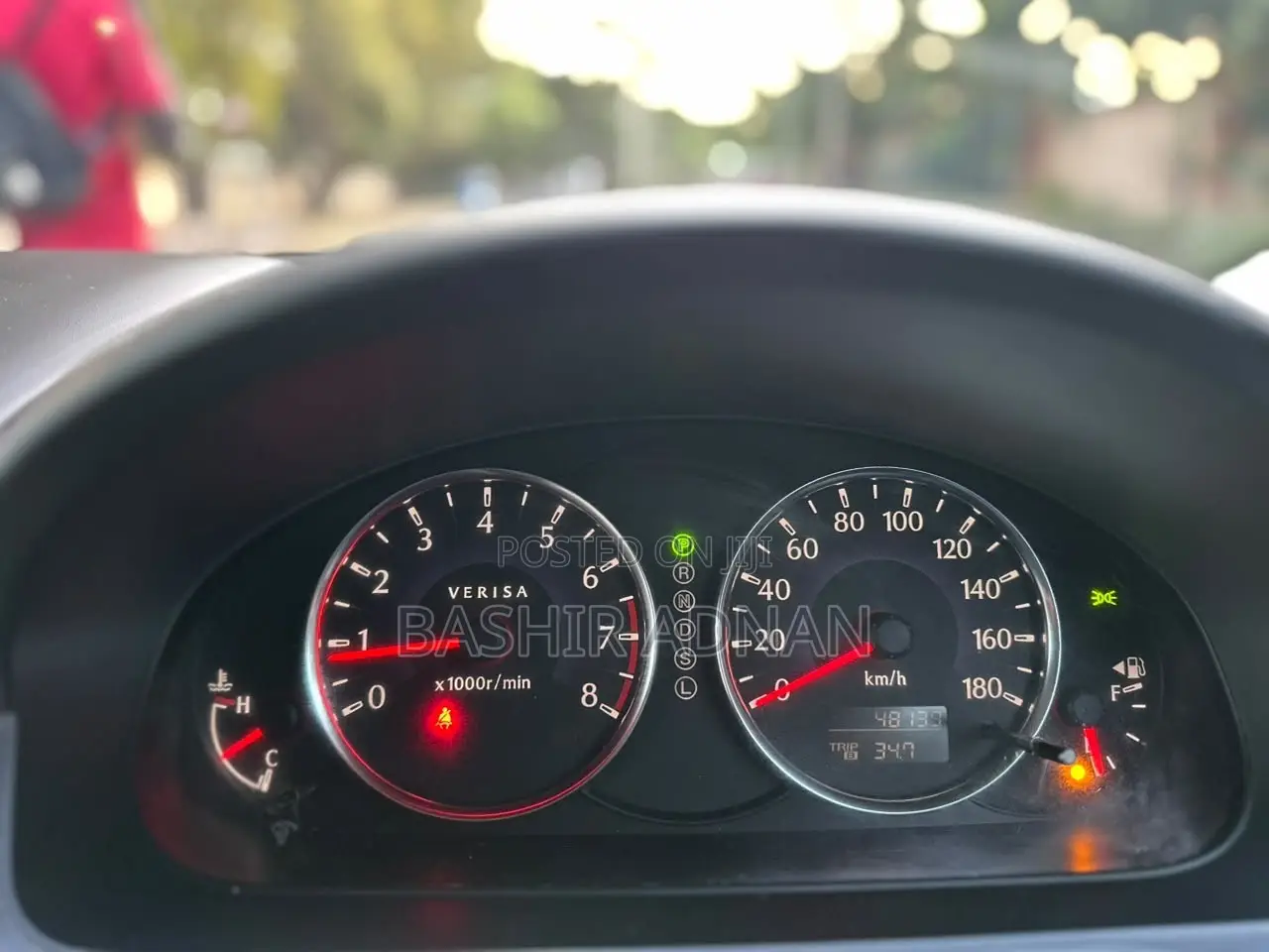 Mazda Verisa 2011 Burgundy