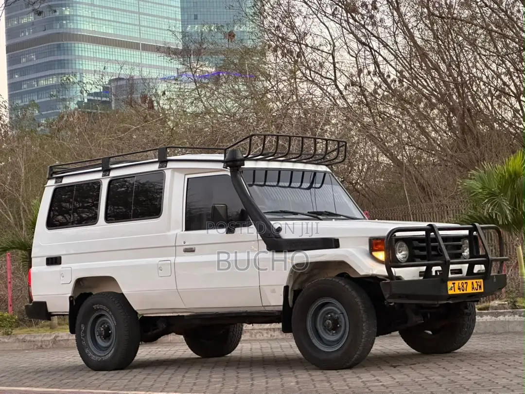 Toyota Land Cruiser 1989 White