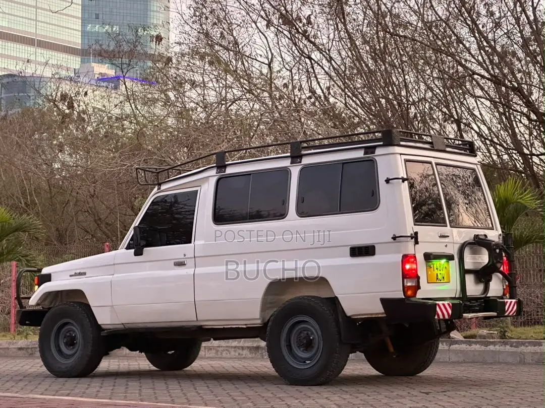 Toyota Land Cruiser 1989 White