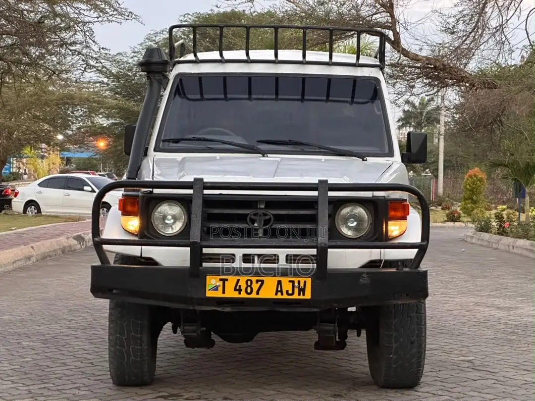 Toyota Land Cruiser 1989 White