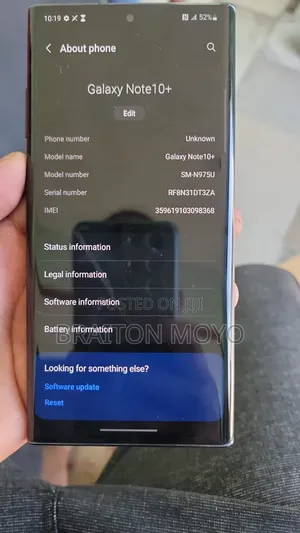Samsung Galaxy Note 10 Plus 256 GB Gray