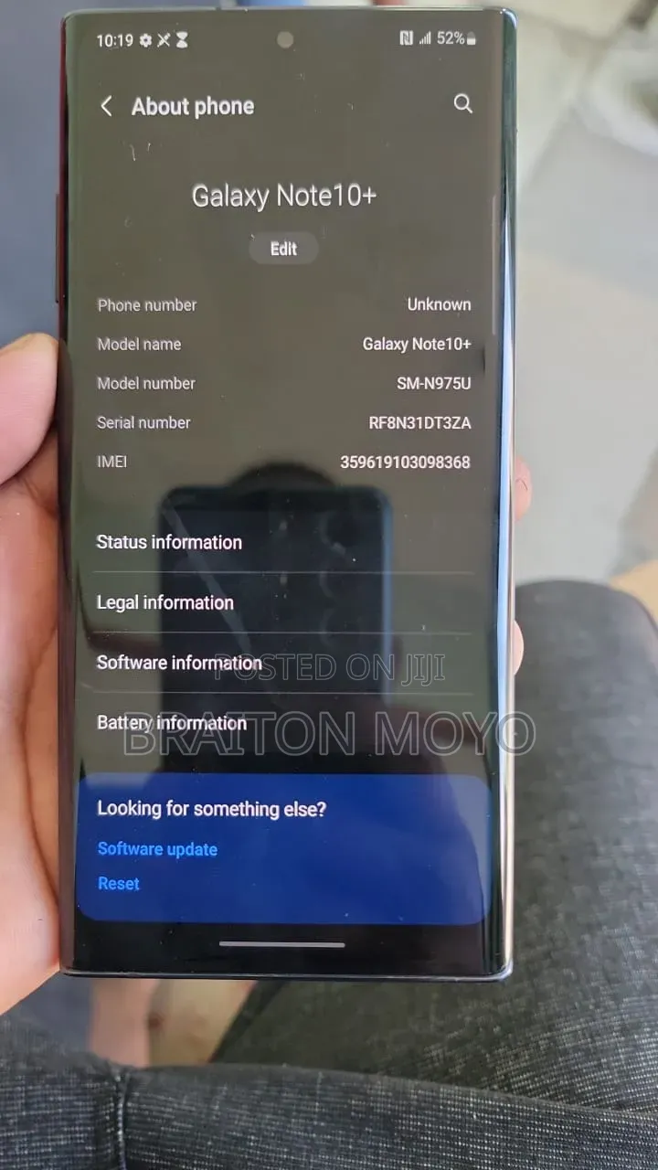 Samsung Galaxy Note 10 Plus 256 GB Gray