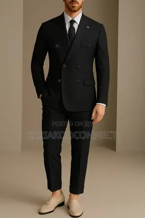 DARO Double-Breasted Pinstripe Suits