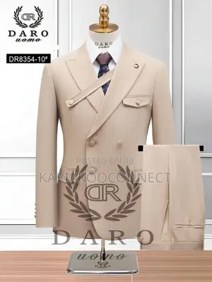 DARO Double-Breasted Pinstripe Suits