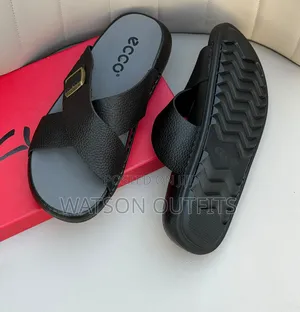Open Shoes or Men's Leather Sandals Au Sendo Ecco Brand 2 Colours