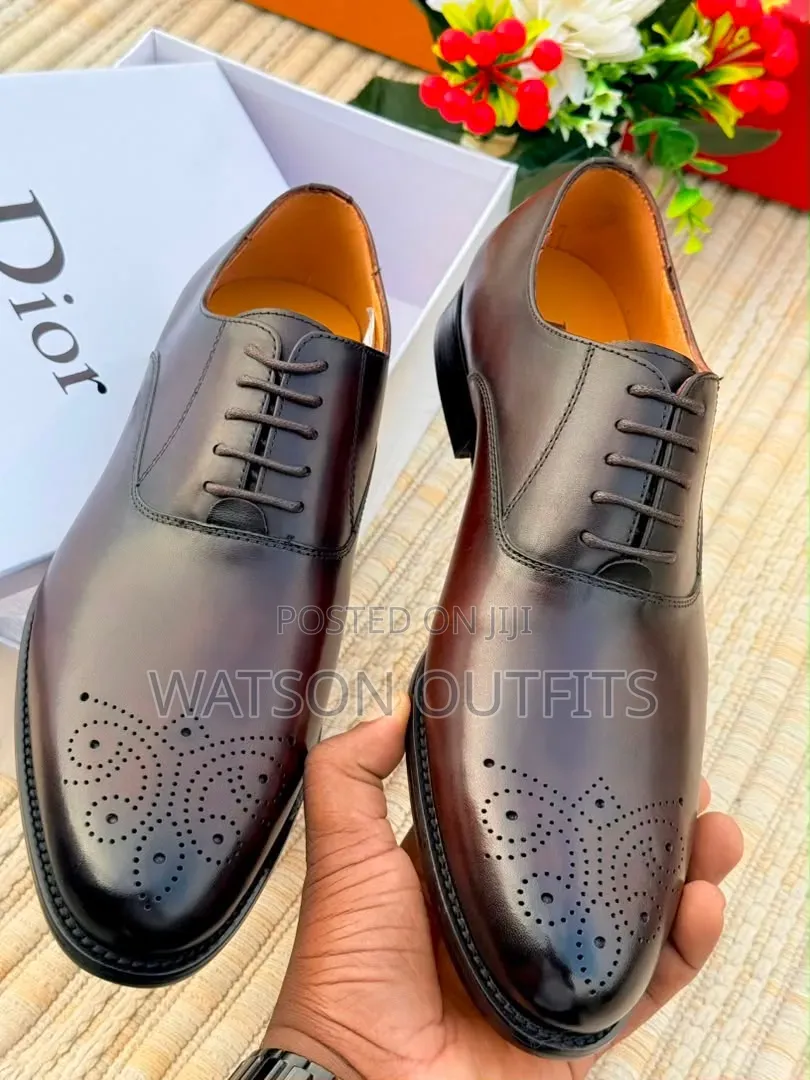 Viatu Vya Leather Materials Dior and Paul Smith Brand