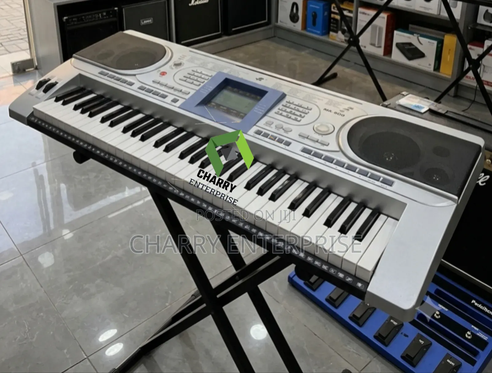 MEIKE Electronic Digital Keyboard MK900 Built in Dual Circular Speaker