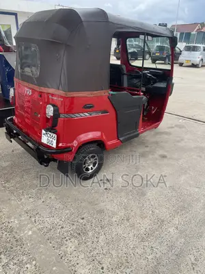 TVS King Deluxe Plus iTouch Start 2025 Red