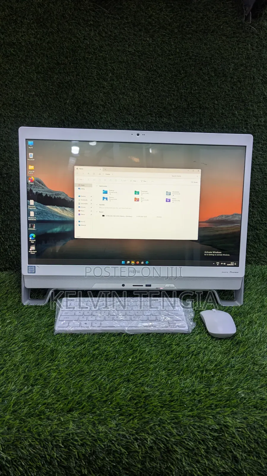 Desktop Computer Fujitsu 8GB Intel Core i7 SSD 256GB
