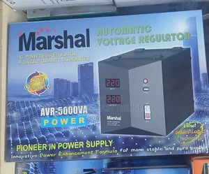 Marshal 5000W Automatic Voltage Regulator – Digital Stabilizer