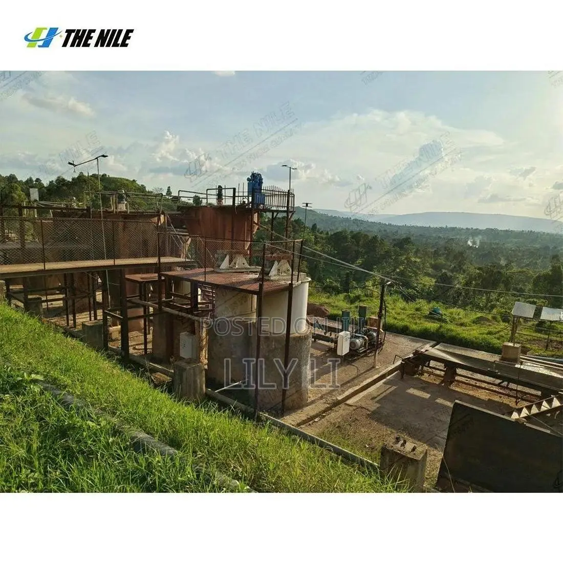 CIL Gold Ore Processing Line Leaching Tanks Carbon Adsorption System