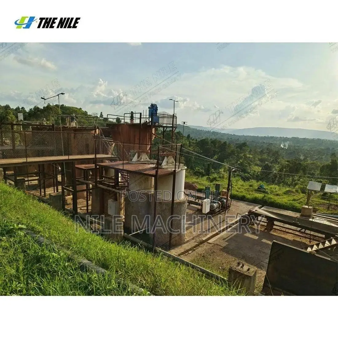 CIL Gold Ore Processing Line Leaching Tanks Carbon Adsorption System