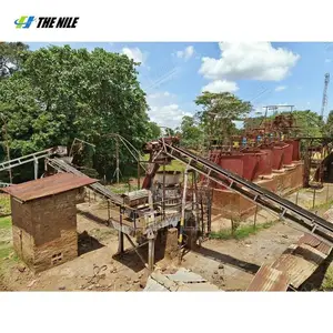 CIL Carbon Leaching System Gold Mining Cyanide Adsorption Plant 200TPD