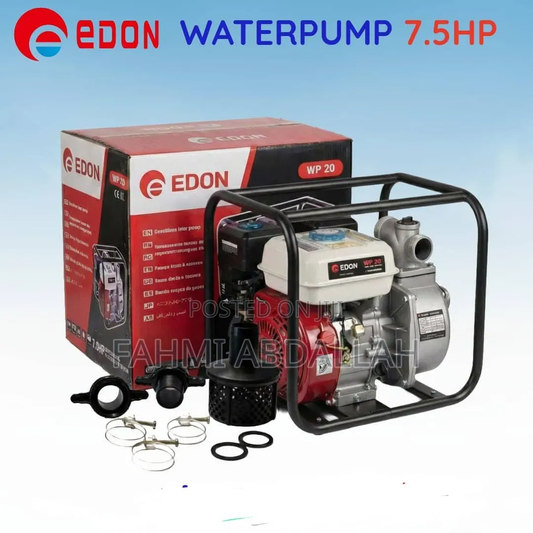 Edon 7.5HP 3-Inch Petrol Water Pump – Heavy Duty