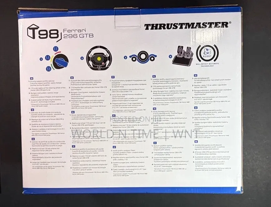 Thrustmaster T98 Ferrari 296 GTB (PS4/PS5/PC)