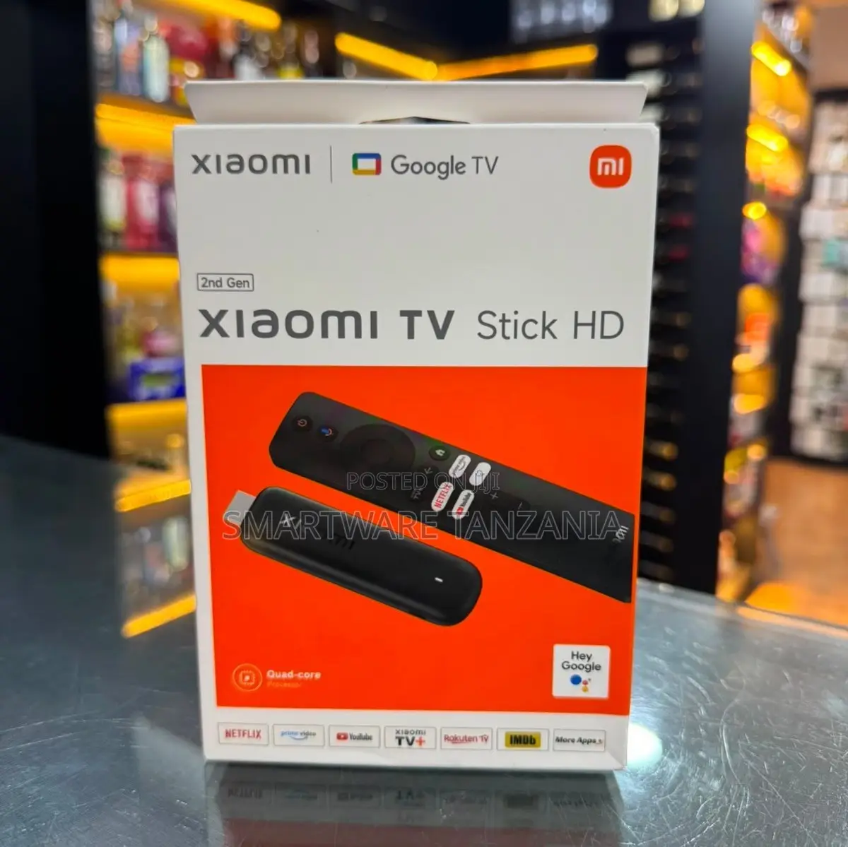 Xiaomi TV Stick HD 2nd Gen With Google TV, Quad-Core Processor, HDMI