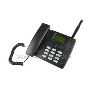 GSM Desk Phone With SIM Card Slot, Wired Connection, Modern Design