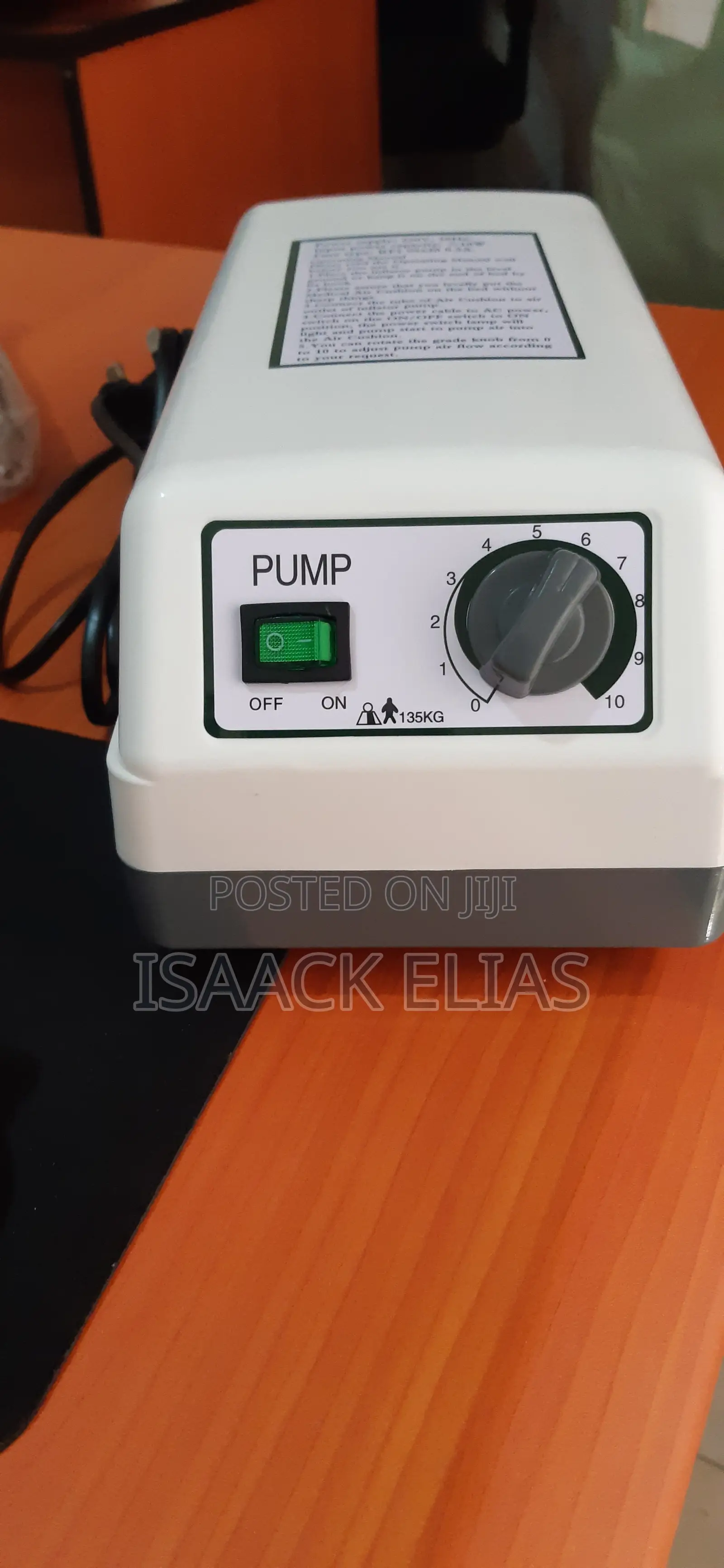 Medical PVC Mattress Ultra-Quiet Air Pump