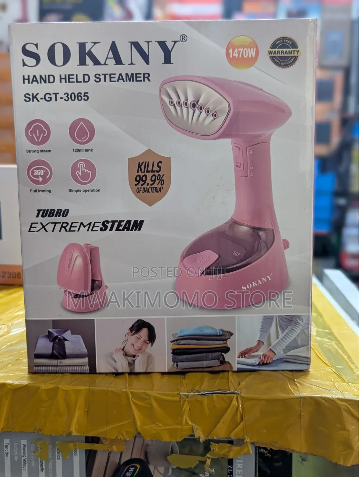 Sokany Hand Held Steamer (Model SK-GT-3065)