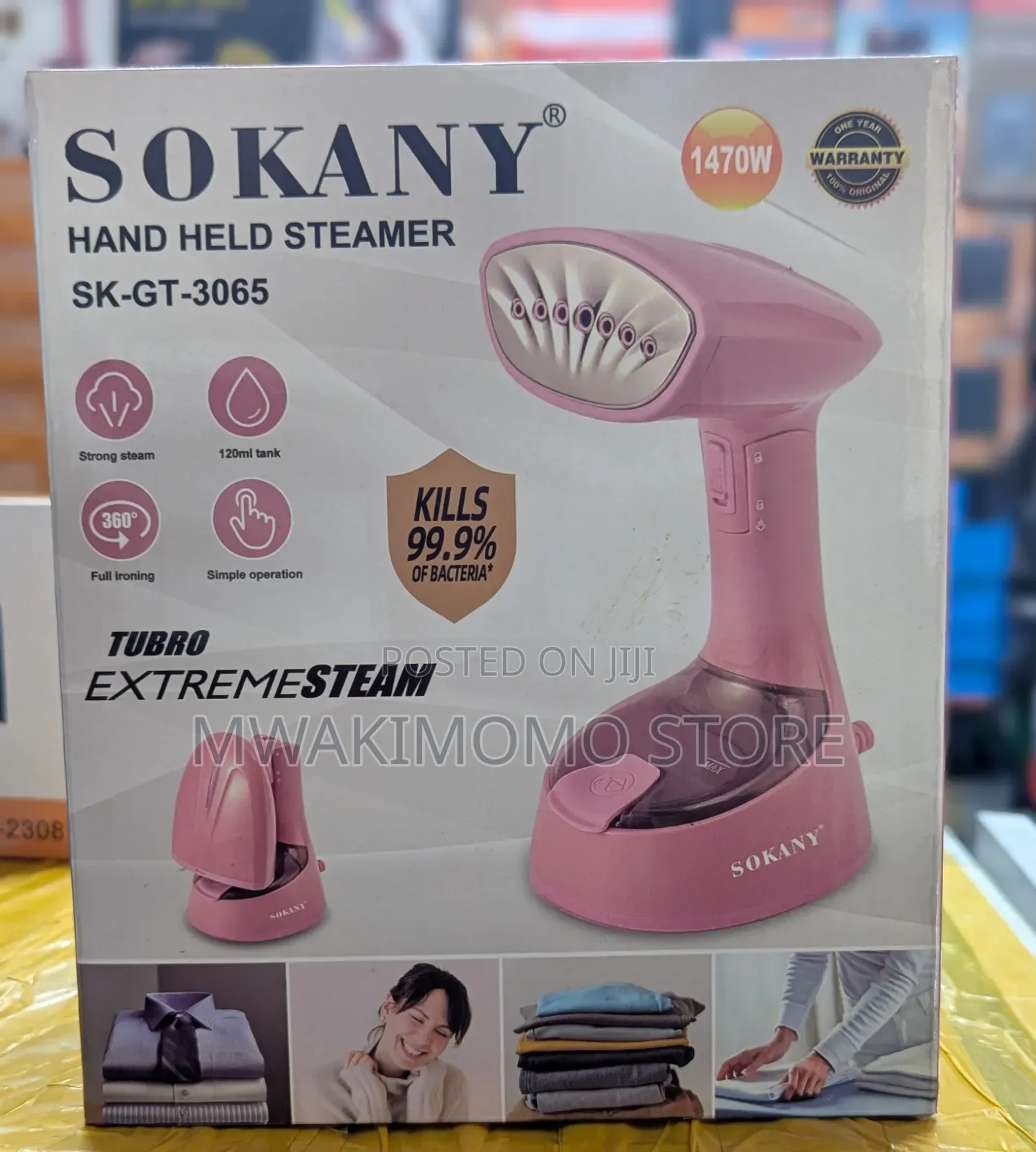 Sokany Hand Held Steamer (Model SK-GT-3065)