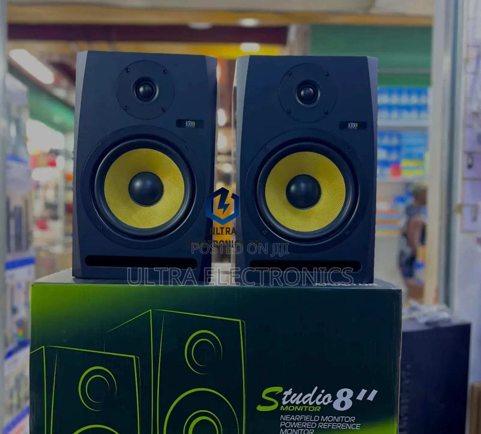 KRK Studio 8" Powered Reference Studio Monitors