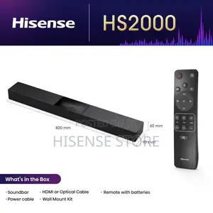 Hisense Soundbar HS 2000 240 Watts 2.1 CH