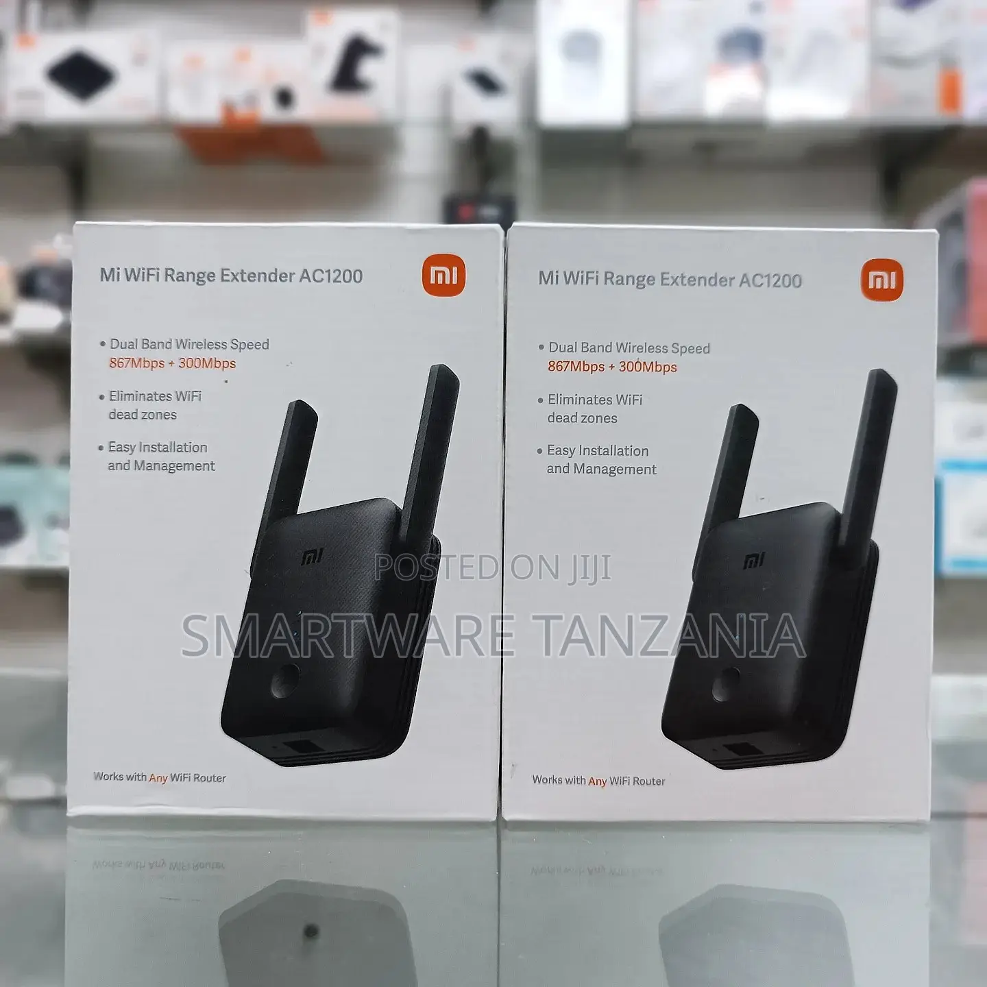 Mi WiFi Range Extender AC1200, Dual Band 867Mbps + 300Mbps, Easy Setup