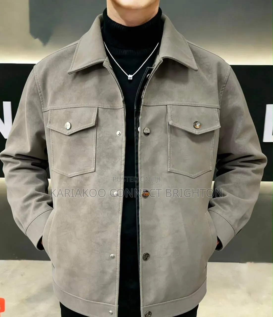 Black Suede Jacket