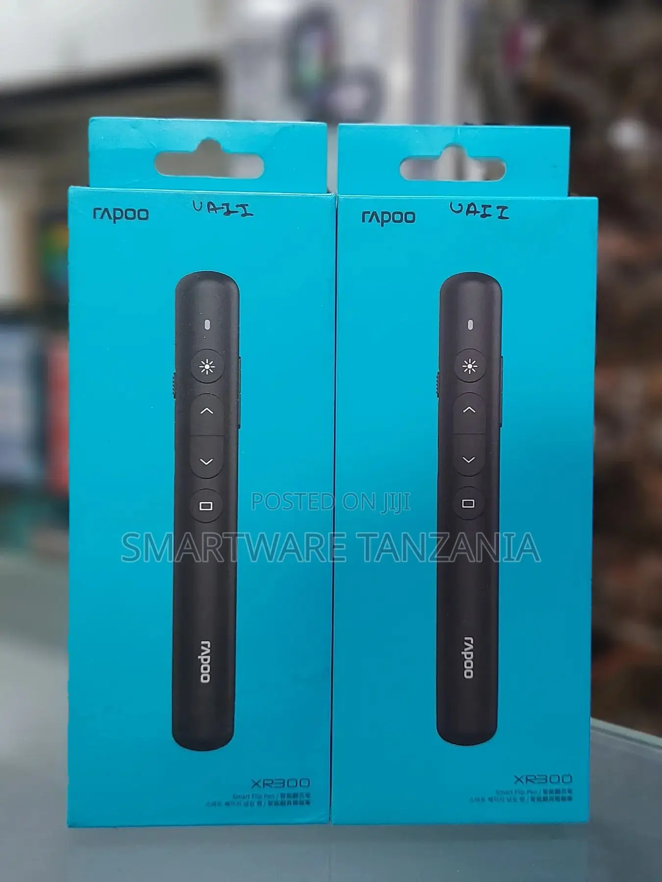 Rapoo XR300 Wireless Presenter With Laser Pointer, 2.4GHz, Black
