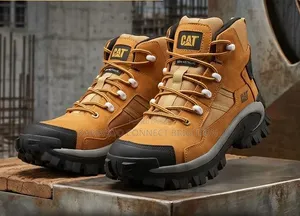 Waterproof Work Boot Honey Brown