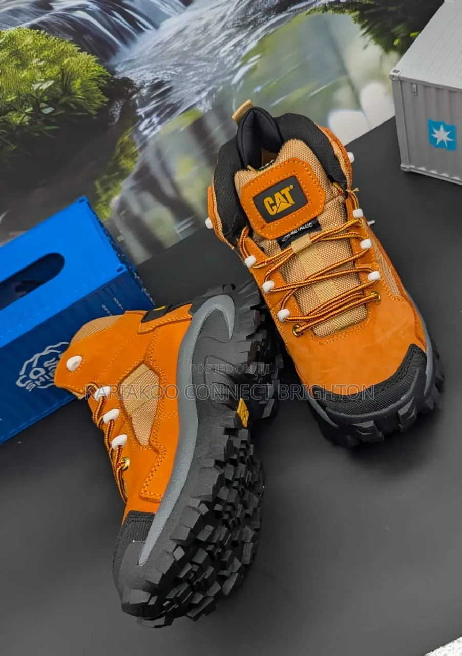 Waterproof Work Boot Honey Brown