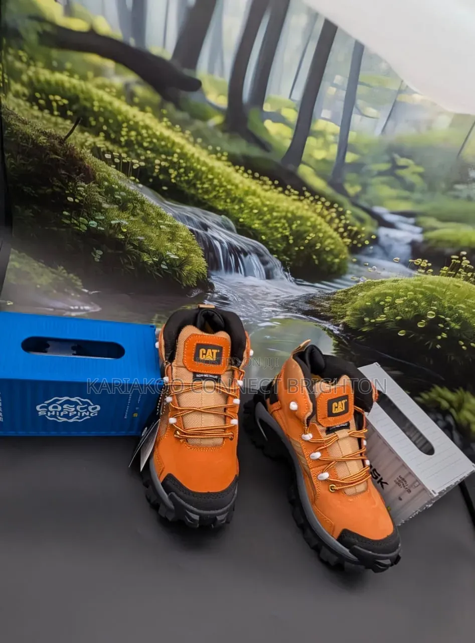 Waterproof Work Boot Honey Brown