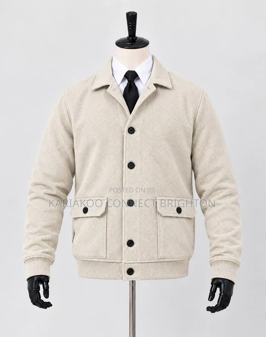 Caramel Button-Up Jacket