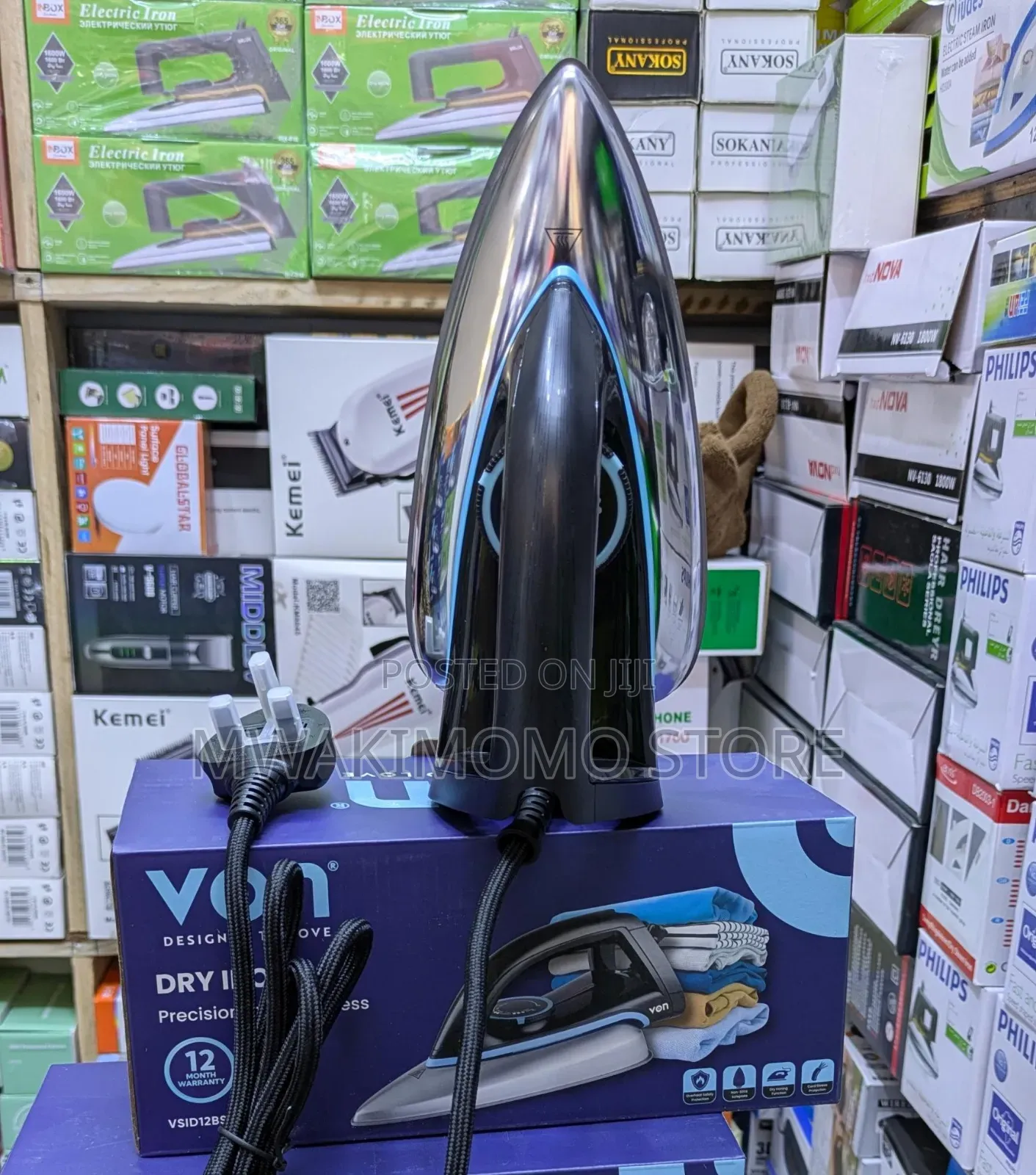 Von Dry Iron (Model VSID12BSK)