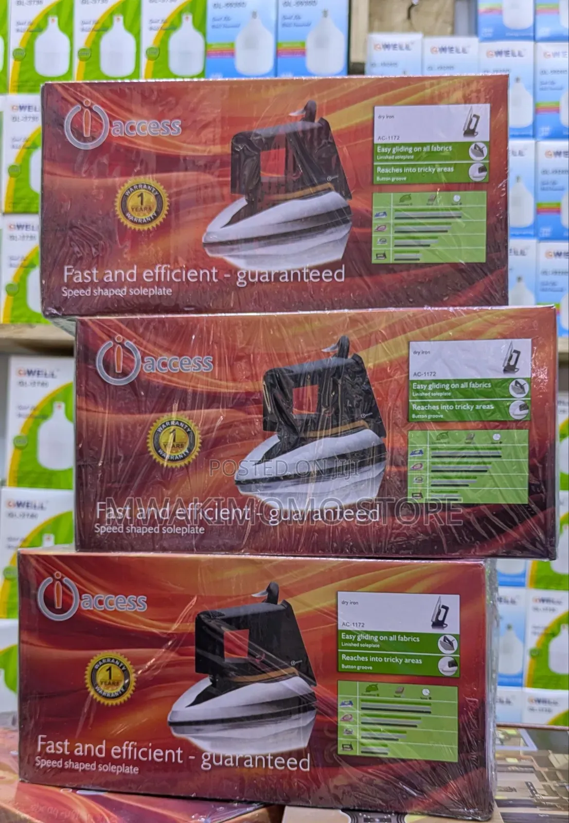 Access Dry Iron Model AC-1172