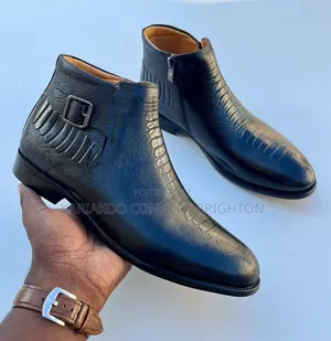 Chelsea Buclkel Ankle Boot