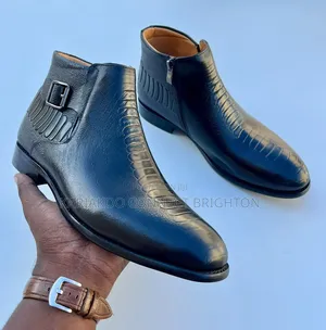 Chelsea Buclkel Ankle Boot