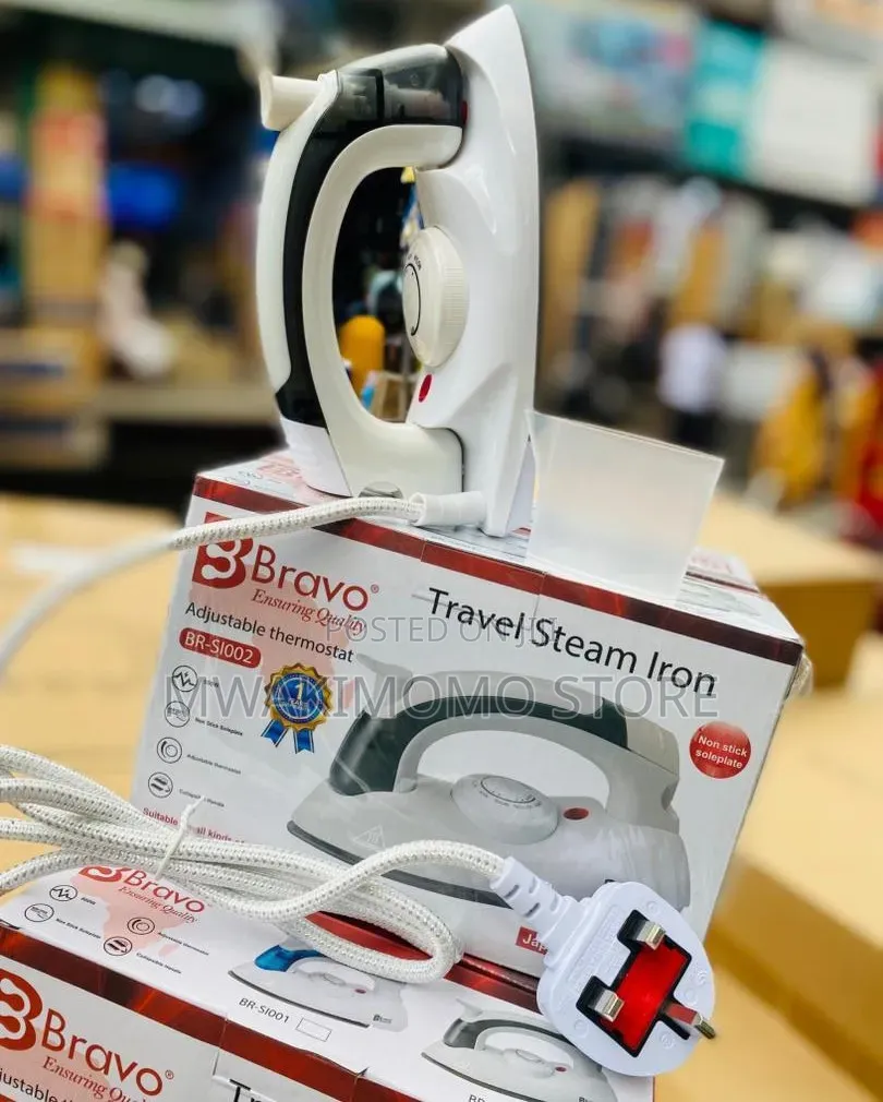 3Bravo Travel Steam Iron (Model BR-SI002)