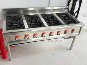 Gas Work Range Cooker - 8 Burners