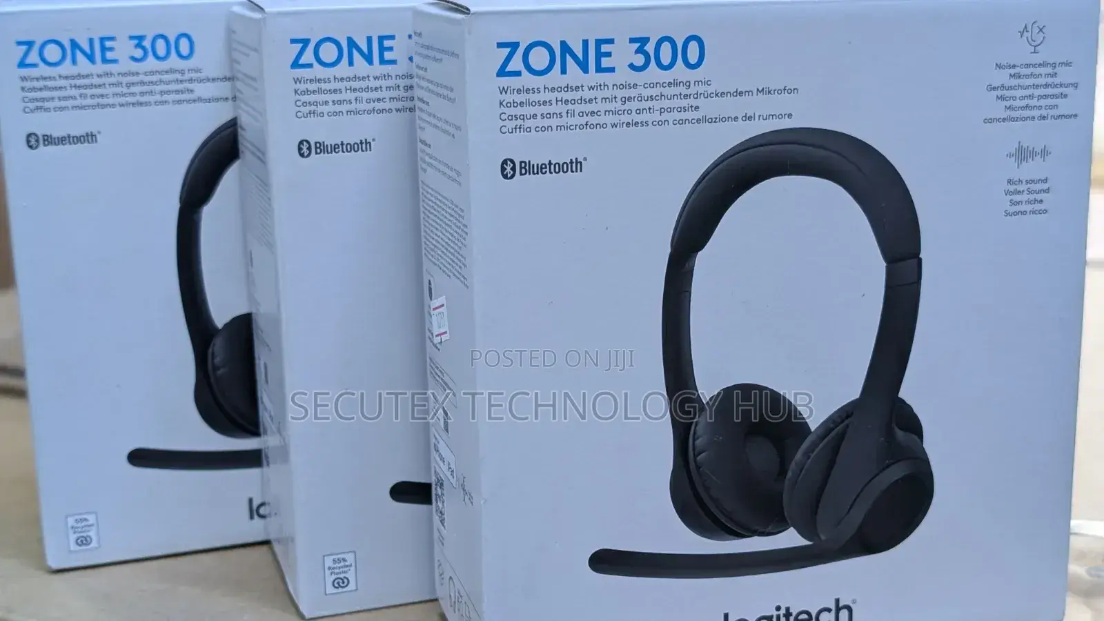 Logitech Zone 300 Wireless Bluetooth Headset