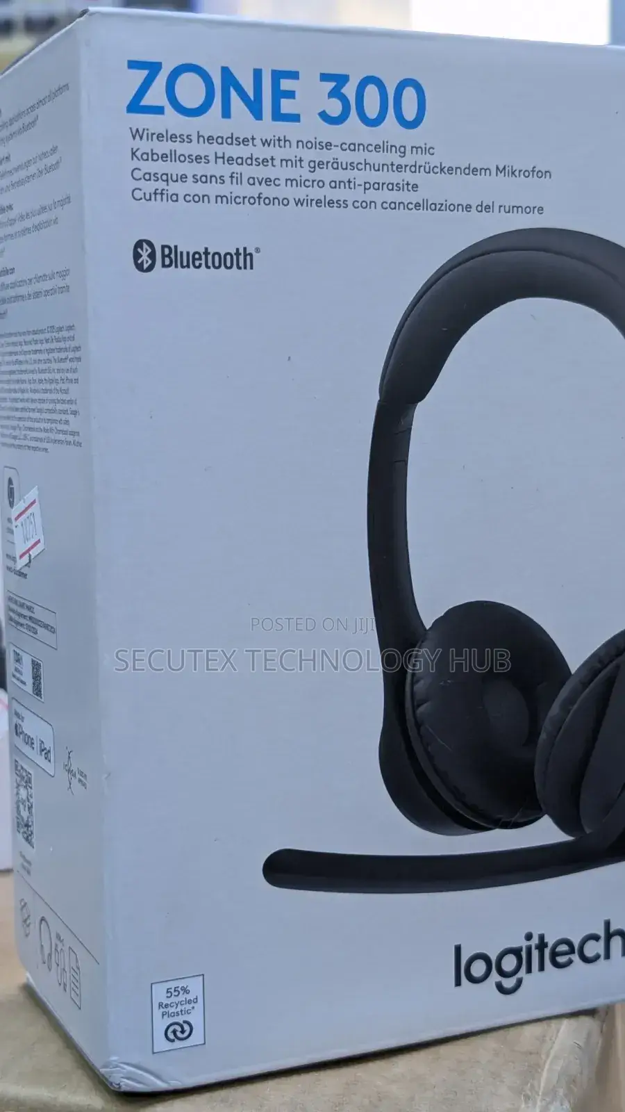 Logitech Zone 300 Wireless Bluetooth Headset