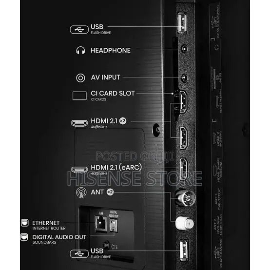 Hisense 65" Smart Uhd Led TV