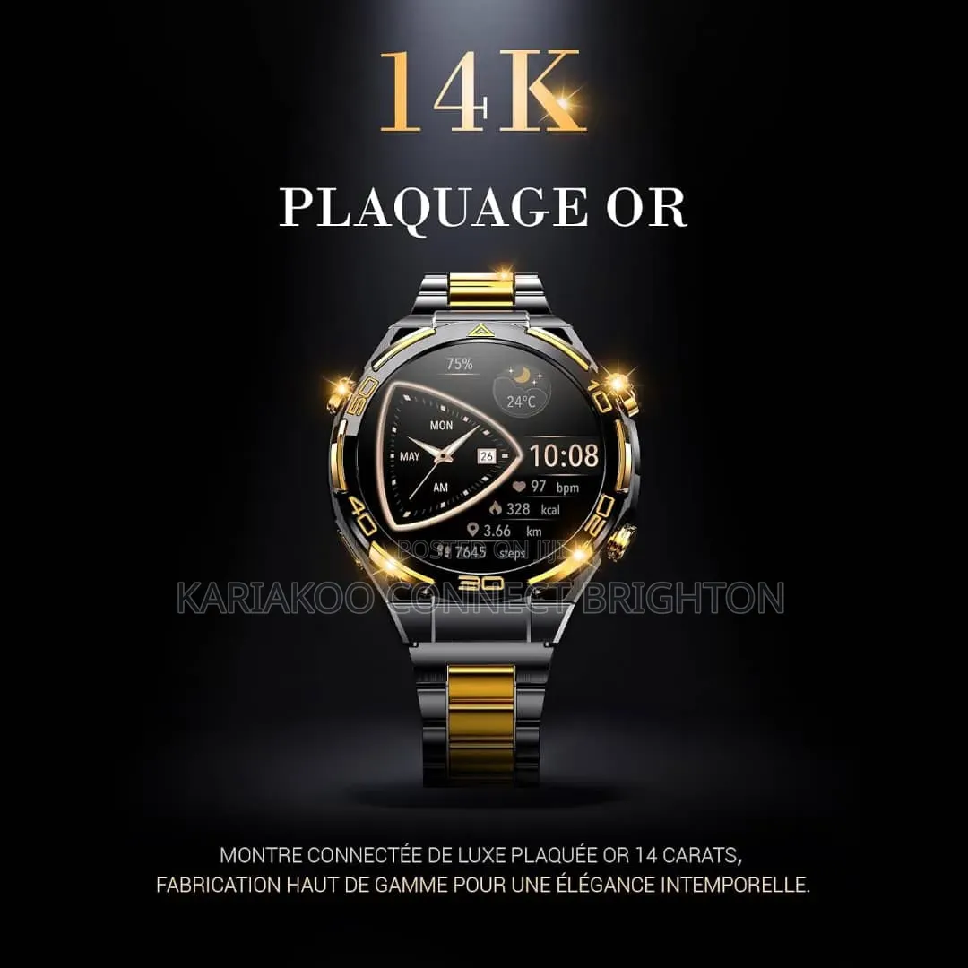 Gold Plated Smart Watch