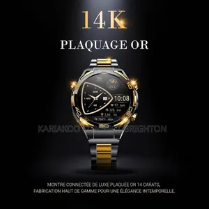 Gold Plated Smart Watch