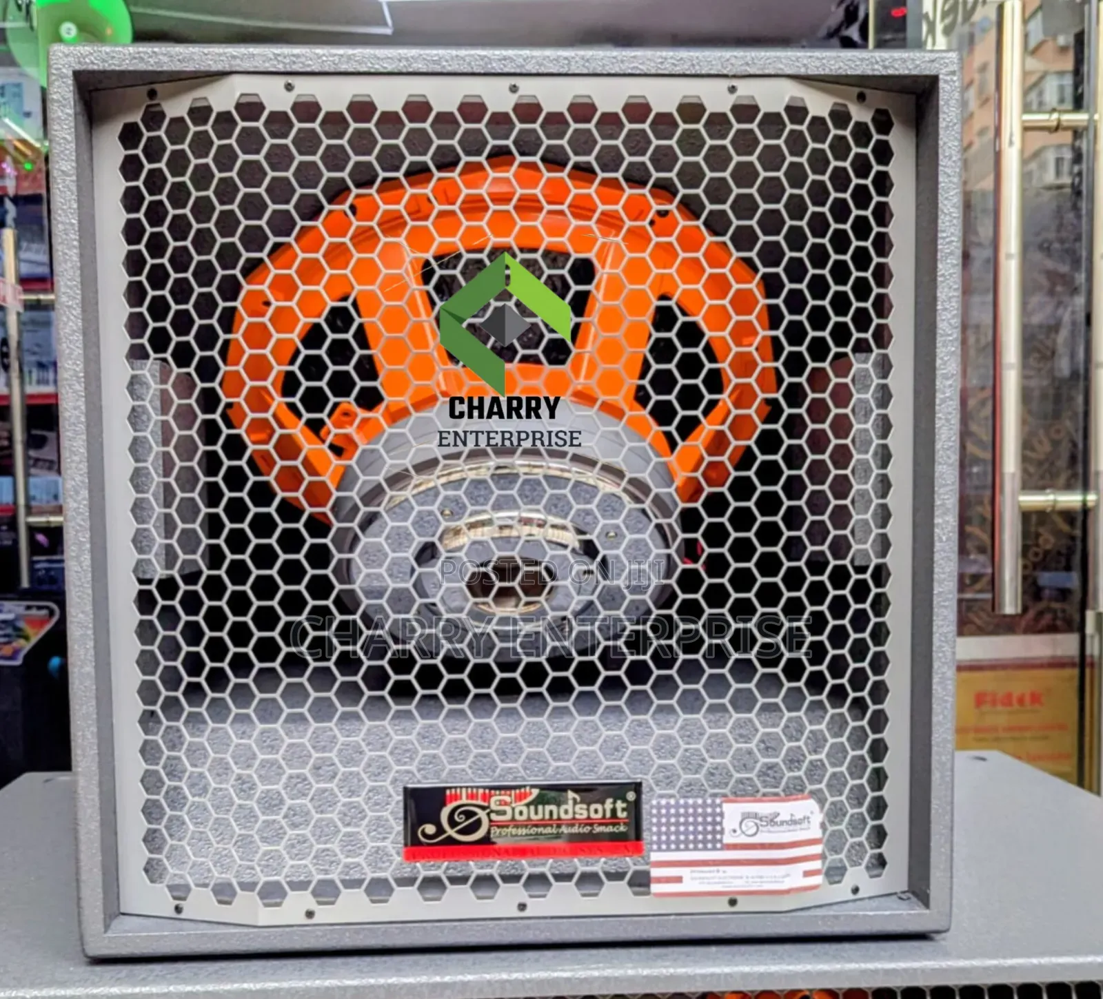 Soundsoft Professional Single Base Double Magnet Speaker Ndonga