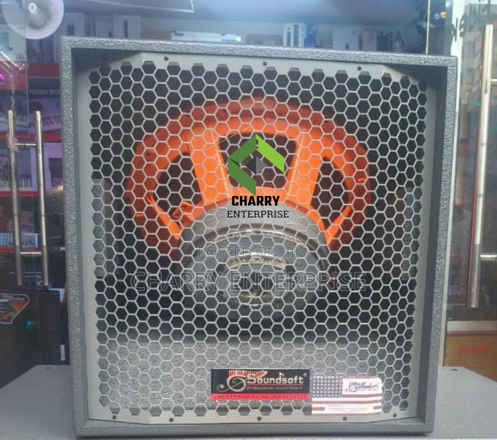 Soundsoft Professional Single Base Double Magnet Speaker Ndonga